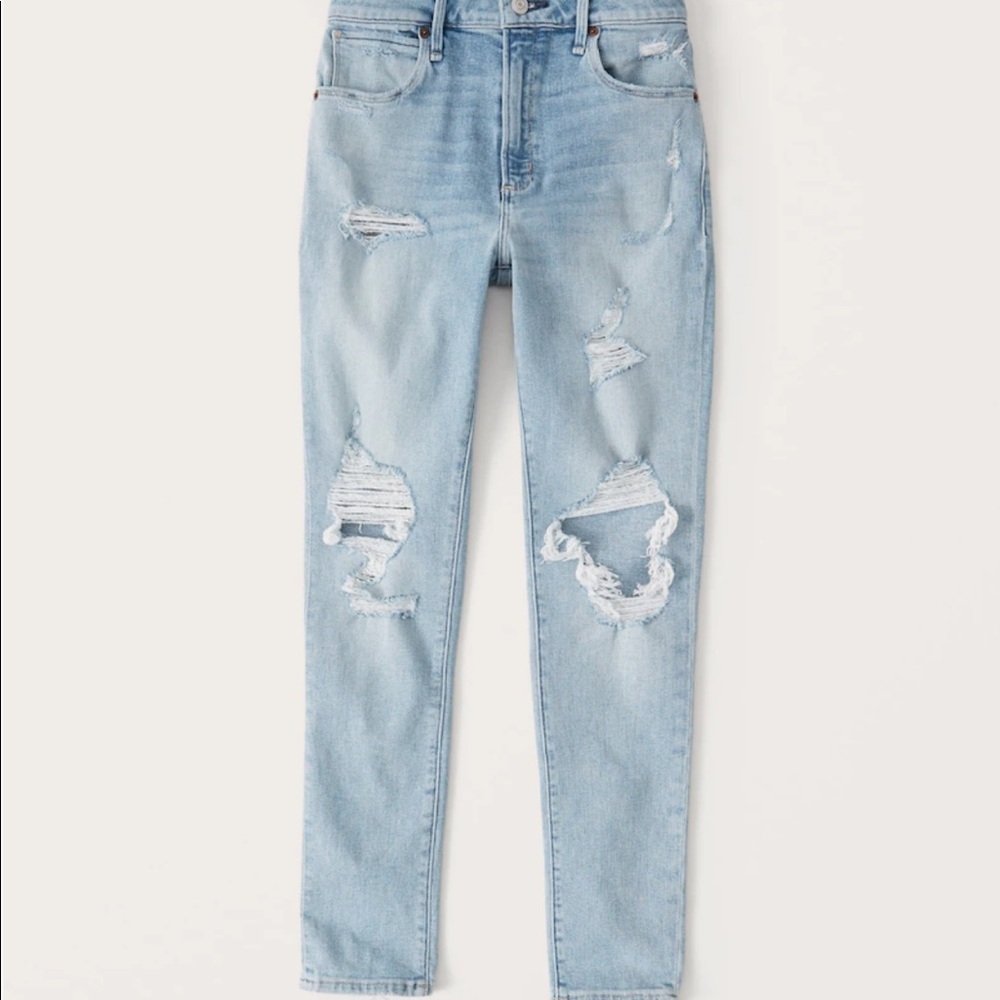 $6️⃣5️⃣ Brand New A&F High Rise Jeans
